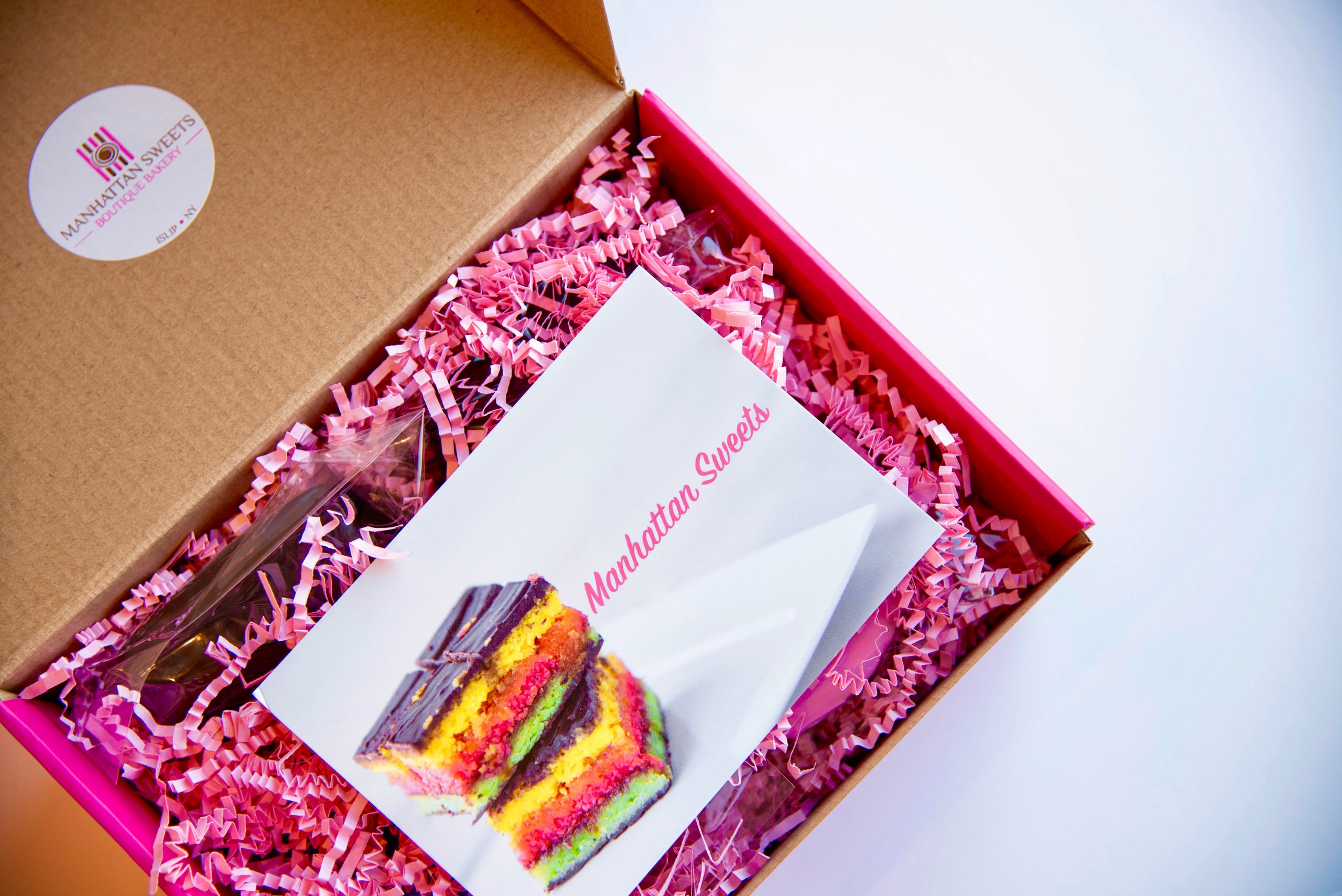 Rainbow Cookie Bar Box